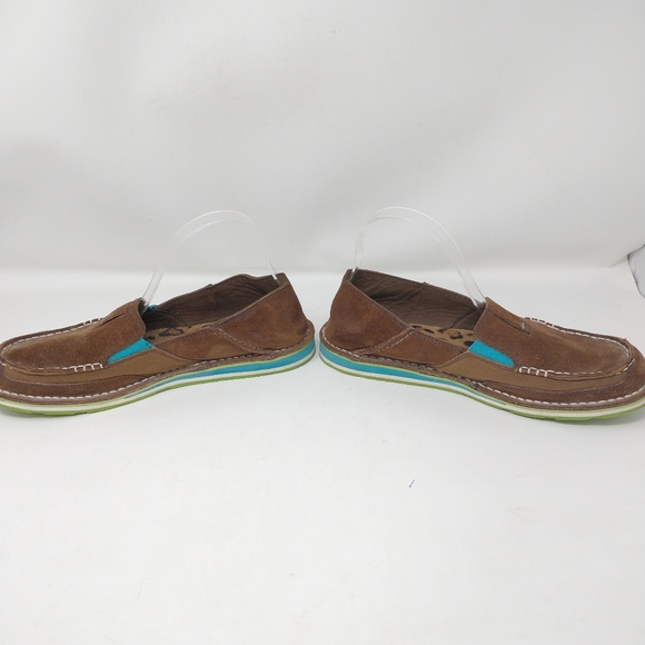 Ariat Leather Slip On Comfort Loafers Women's Size 10 - Picture 5 of 10
